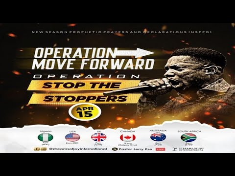 OPERATION MOVE FORWARD; OPERATION STOP THE STOPPERS || NSPPD || 15TH APRIL 2024