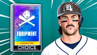 MY FIRST DIAMOND EQUIPMENT PACK! MLB The Show 24 | Road To The Show Gameplay 32