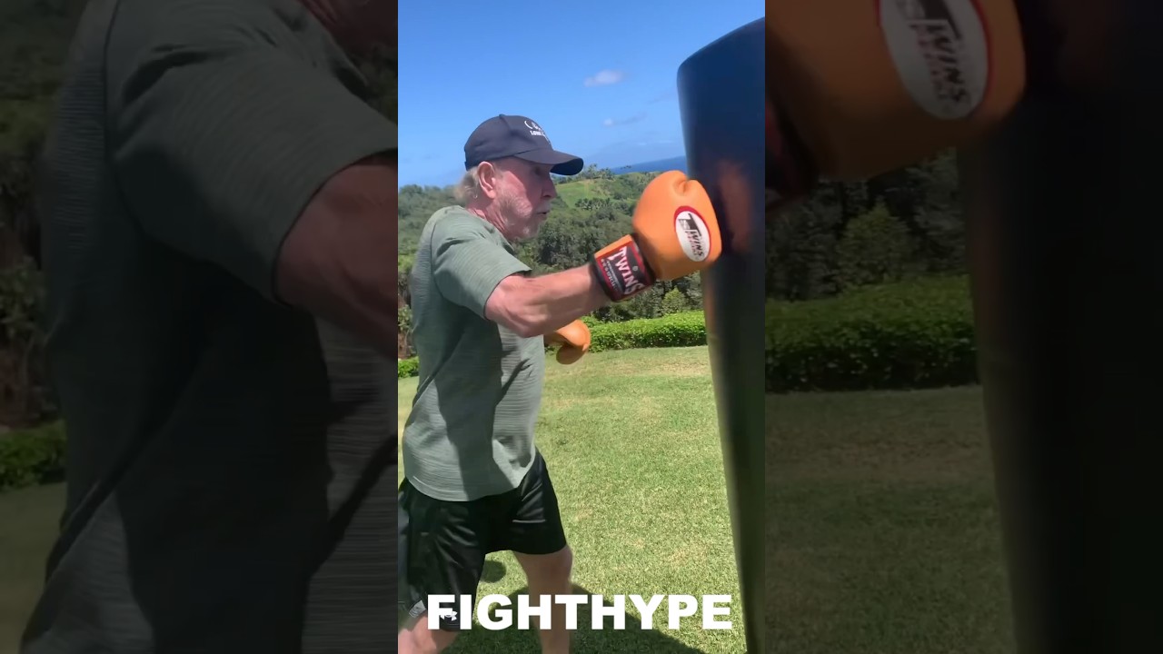 Chuck Norris at 84 CRUSHES Heavybag to Celebrate his BIRTHDAY