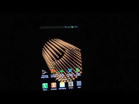 Morphing Magic Balls Parallax Video