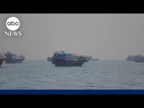 US official confirms an Iranian drone struck ship in Strait of Hormuz