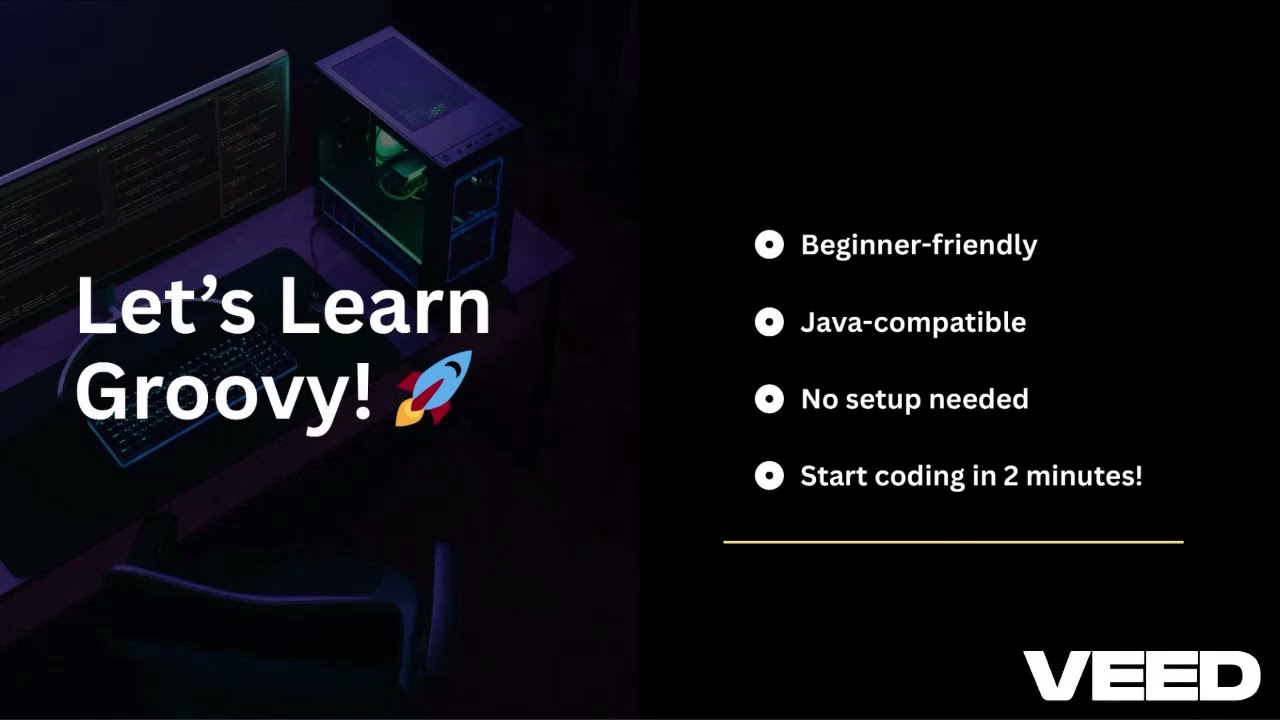 1. Groovy Tutorial for Beginners | Learn Groovy in 2025 (No Setup Needed!)