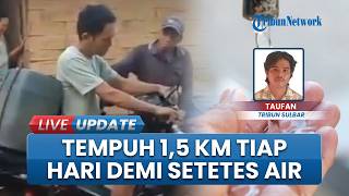 Penuh Perjuangan, Warga Pepana Mamasa Harus Jalan 1,5 Km Tiap Hari Demi Dapatkan Air Bersih