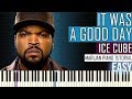 How To Play Ice Cube It Was A Good Day Piano Tutorial EASY