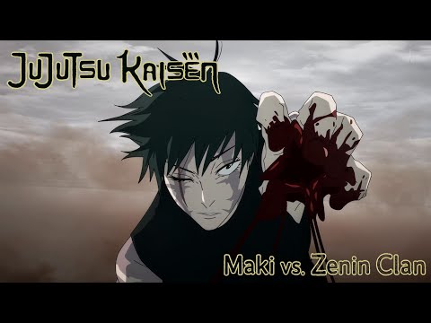 Maki vs Zenin Clan Full Fight | Jujutsu Kaisen Season 3 Episode 04 | Eng Sub | 4K