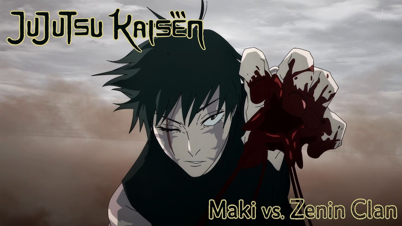 Maki vs Zenin Clan Full Fight | Jujutsu Kaisen Season 3 Episode 04 | Eng Sub | 4K