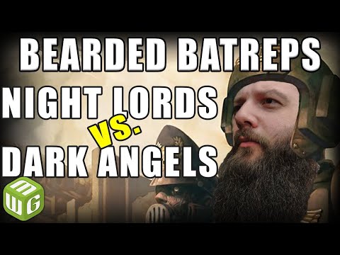 Night Lords vs Dark Angels Warhammer 30k Battle Report Bearded Batrep Ep 29