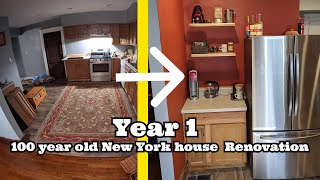 104 Year Old New York House Renovations (Year 1)
