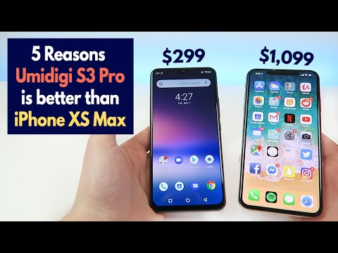 Umidigi S3 Pro - Five Reasons Why It's Better than iPhone XS Max!