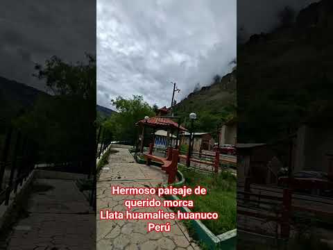 hermoso paisaje de querido morca Llata huamalies huanuco Perú