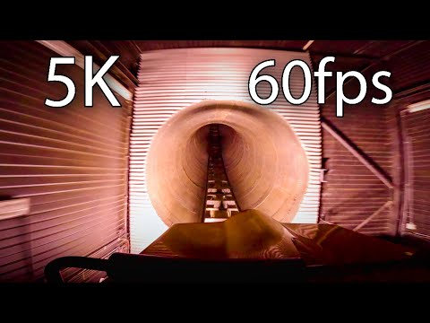 Psyke Underground front seat on-ride 5K POV @60fps Walibi Belgium