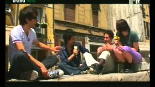 Verdena &amp; Manuel Agnelli - Intervista - MTV Brand New 2001 parte1