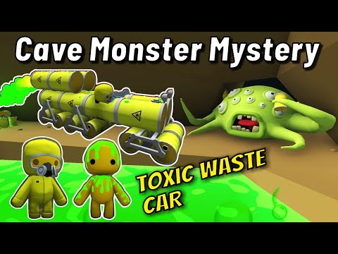 WOBBLY LIFE - CAVE MONSTER MYSTERY - Unlock Toxic Waste Car, Hazmat Outfit & Goopy Costume