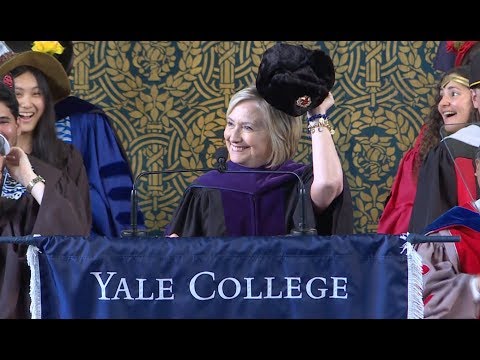 Hillary Rodham Clinton, 2018 Yale Class Day Speaker