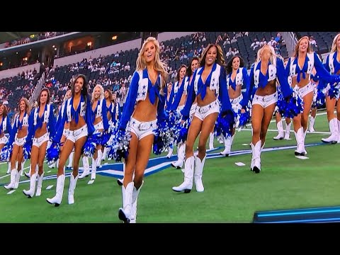Dallas Cowboys Cheerleaders Pre-Game Performance 2021