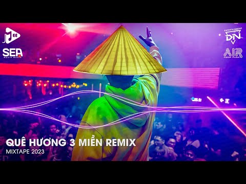 Quê Hương Ba Miền Remix - Đèn Sài Gòn Ngọn Xanh Ngọn Đỏ Remix - LK Nhạc Trữ Tình Bolero Remix Tiktok