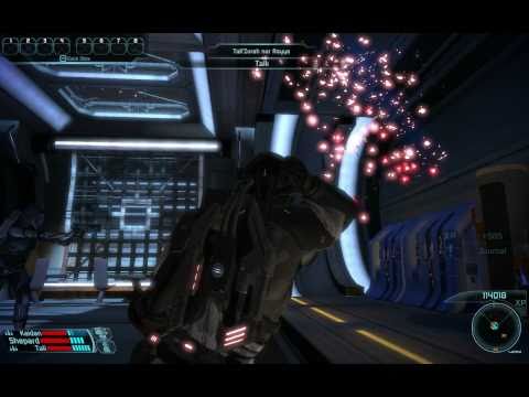 "Mass Effect 1", full HD walkthrough on Insanity, Part 24 - Milky Way, Gemini Sigma (Ming system)