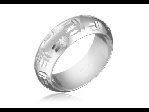 Biżuteria - Srebrny pierścionek 925 - indiański motyw, podwójne nacięcia