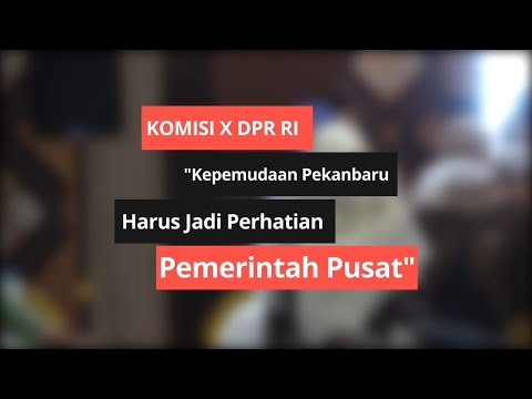 Komisi X DPR RI Dukung Program Kepemudaan Kota Pekanbaru
