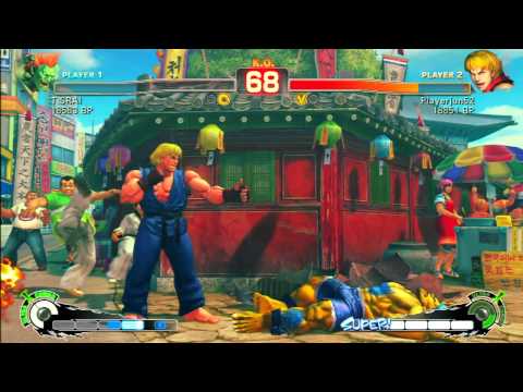 SSF4 Rank Match  T SRAI (BL)  vs  Playerjun52 (KE) 2