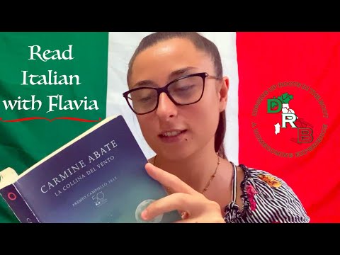 🇮🇹 Read Italian with Flavia - La Collina Del Vento - Carmine Abate - Advanced Italian Listening  🇮🇹