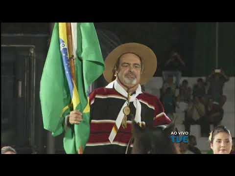 Apresentação do CTG Rancho da Saudade no espetáculo "Ópera Gaúcha"