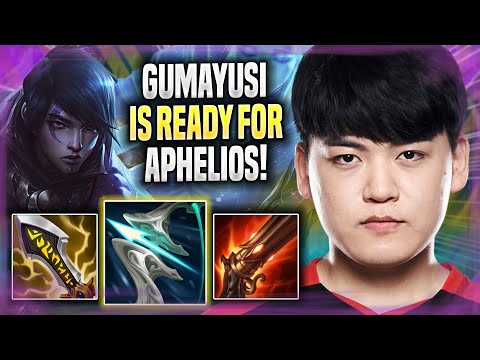 GUMAYUSI IS READY FOR APHELIOS! - T1 Gumayusi Plays Aphelios ADC vs Jinx! | Season 2022