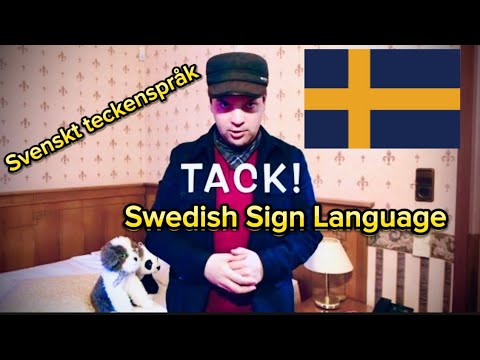 Swedish Sign Language Part 1 [Svenskt teckenspråk - del 1]