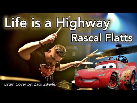 Life is a Highway from the movie Car! #spazapproved #drumcover