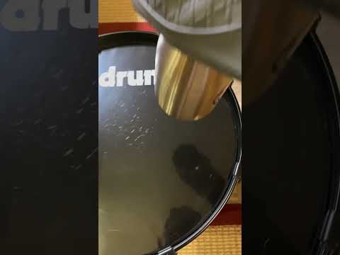 Easy DIY Kick Drum Port  #ddrums #drummer #music