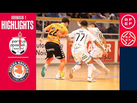 Resumen #PrimeraDivisiónFS | Noia Portus Apostoli 0-1 ATP Iluminación Tudelano Ribera Navarra | J. 1