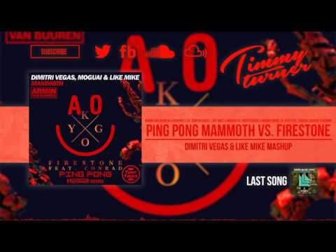 AvB vs. BoostedKids & MokeyBros - Ping Pong Mammoth vs. Firestone (Dimitri Vegas & Like Mike Mashup)