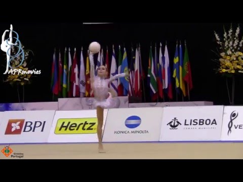 Yuljya Isachanka - BLR - Bola (Ball) - Junior - IT Lisbon 2016