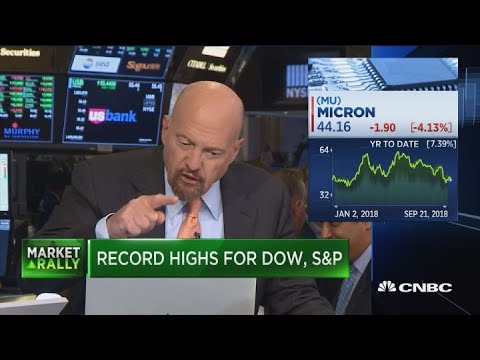 Jim Cramer: People who are selling their Micron stocks are selling it back to Micron