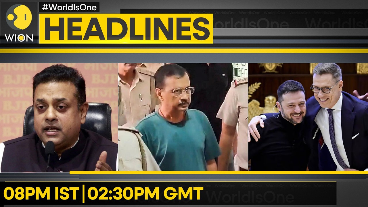 Kejriwal: Hundreds Opposing my Detention | BJP: Anarchists Involved In Protests | WION Headlines