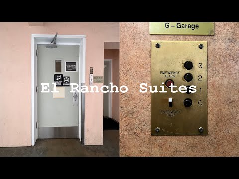 STUCK! San Jose Hydraulic Swing-Door Elevator #1 - El Rancho Suites - Millbrae, CA