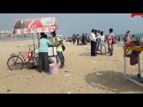 Visakhapatnam beach video