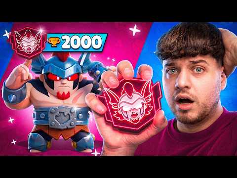 עליתי 2000 גביעים עם הדמות הכי שבורה במשחק🥹