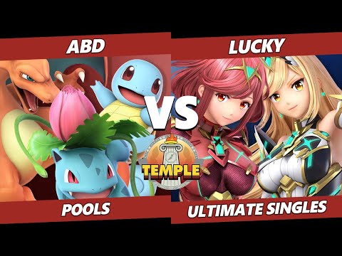 Temple: Hermès Edition - Abd (Pokemon Trainer) Vs. Lucky (Pyra Mythra) SSBU Ultimate Tournament