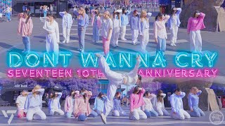 Download lagu [KPOP IN PUBLIC] SEVENTEEN 세븐틴 10th Anniversary - Don't Wanna Cry 울고 싶지 않아 | ONE TAKE Dance Cover mp3