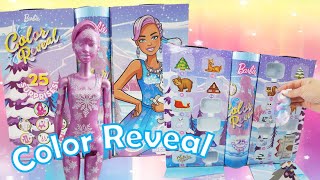 Color Reveal Barbie Doll Advent Calendar