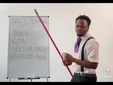 HOW TO PRONOUNCE GAMES😂