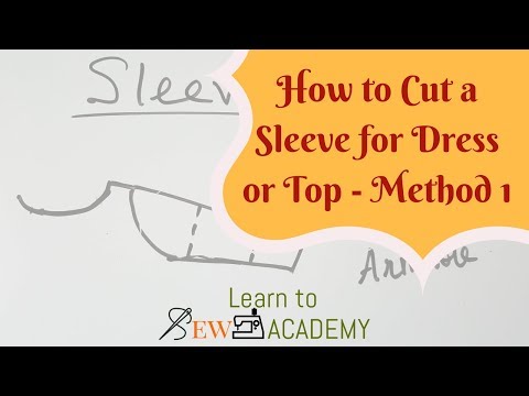 How to Cut Sleeves - Technique 1 | Quick Sewing Tips #2 | LTS Academy