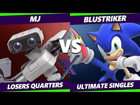 S@X 412 Losers Quarters - BluStriker (Sonic) Vs. Mj (ROB) Smash Ultimate - SSBU