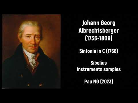 Johann Georg Albrechtsberger (1736-1809) - Sinfonia in C (1768)