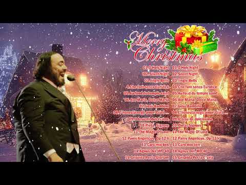 Luciano Pavarotti Christmas Songs Full Album 🎄 Luciano Pavarotti Christmas Music 2023