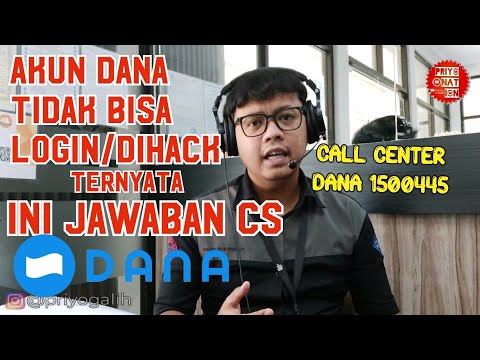 INI JAWABAN LANGSUNG CS DANA‼️ AKUN TIDAK BISA LOGIN ATAU DI HACK ‼️ #dana #hack #akundana
