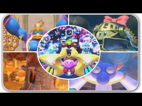 Kirby Star Allies - All Story Bosses