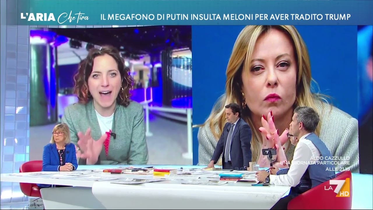 Offese sessiste del conduttore russo Solovyov a Meloni, la solidarietà di Benedetta Scuderi: ...