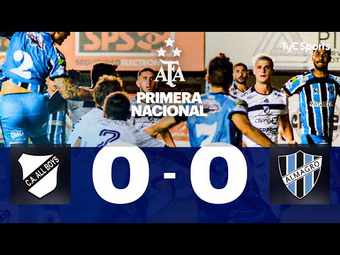 All Boys 0-0 Almagro | Primera Nacional | Fecha 5 (Zona A)